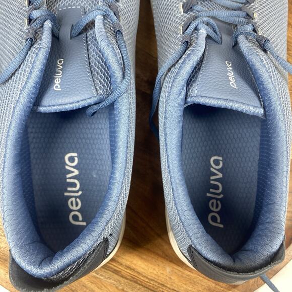 Peluva Strand Sport Carolina Blue Navy Mens Size 16 Barefoot Shoes PFWM30102 - Picture 6 of 10